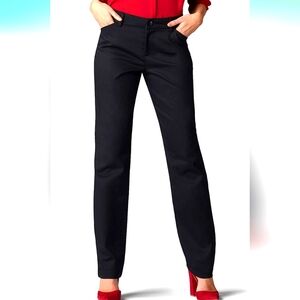 Riders No Gap Waistband Black Pants